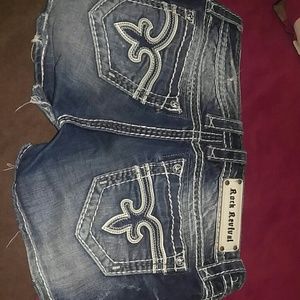 Women's rock revival shorts size 28